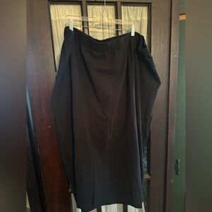 ellos Classic Black Maxi Skirt 4X